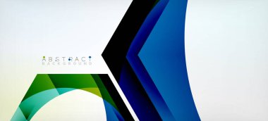 Vektör renk altıgenler geometrik soyut arkaplan