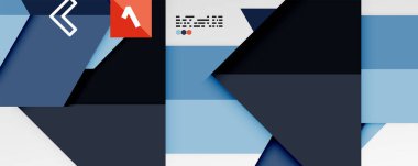 Parlak renk üçgenleri ve geometrik şekiller vektör soyut arkaplan