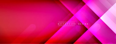 Dinamik çizgiler soyut arkaplan. Üç boyutlu gölge efektleri ve sıvı eğimleri. Modern çakışma biçimleri