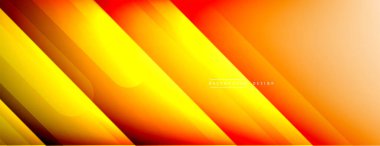 Dinamik çizgiler soyut arkaplan. Üç boyutlu gölge efektleri ve sıvı eğimleri. Modern çakışma biçimleri