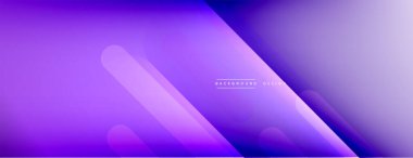 Dinamik çizgiler soyut arkaplan. Üç boyutlu gölge efektleri ve sıvı eğimleri. Modern çakışma biçimleri