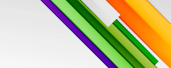 Fond de lignes multicolores. Modèle de conception pour les présentations commerciales ou technologiques, les affiches sur Internet ou les couvertures de brochures Web — Image vectorielle