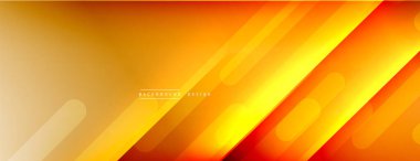 Dinamik çizgiler soyut arkaplan. Üç boyutlu gölge efektleri ve sıvı eğimleri. Modern çakışma biçimleri