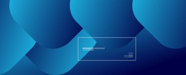 Kare şekiller geometrik soyut arkaplan. Üç boyutlu gölge efektleri ve sıvı eğimleri. Modern çakışma biçimleri