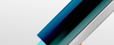 Çok renkli satır arkaplanı. İş veya teknoloji sunumları, İnternet posterleri veya web broşürü kapakları için tasarım şablonu