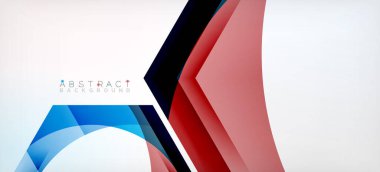 Şeffaf altıgenler geometrik şekiller soyut arkaplan