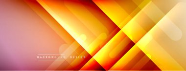 Dinamik çizgiler soyut arkaplan. Üç boyutlu gölge efektleri ve sıvı eğimleri. Modern çakışma biçimleri