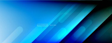 Dinamik çizgiler soyut arkaplan. Üç boyutlu gölge efektleri ve sıvı eğimleri. Modern çakışma biçimleri