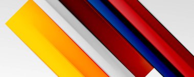 İş veya teknoloji sunumu, İnternet posteri veya web broşürü kapağı, duvar kağıdı kapağı için renk soyut geometrik arkaplan