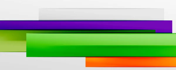 Sfondo linee multicolore. Modello di progettazione per presentazioni aziendali o tecnologiche, poster internet o copertine di brochure web — Vettoriale Stock
