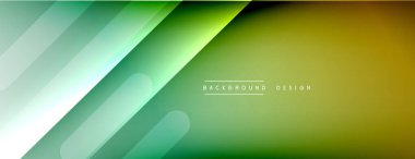 Dinamik çizgiler soyut arkaplan. Üç boyutlu gölge efektleri ve sıvı eğimleri. Modern çakışma biçimleri