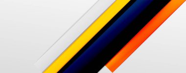 İş veya teknoloji sunumu, İnternet posteri veya web broşürü kapağı, duvar kağıdı kapağı için renk soyut geometrik arkaplan