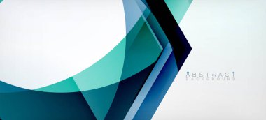 Vektör renk altıgenler geometrik soyut arkaplan