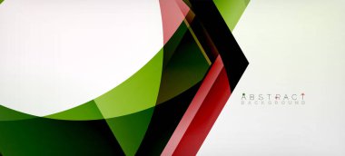 Vektör renk altıgenler geometrik soyut arkaplan