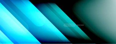 Dinamik çizgiler soyut arkaplan. Üç boyutlu gölge efektleri ve sıvı eğimleri. Modern çakışma biçimleri