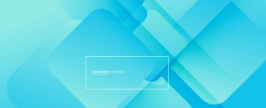 Kare şekiller geometrik soyut arkaplan. Üç boyutlu gölge efektleri ve sıvı eğimleri. Modern çakışma biçimleri