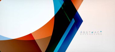 Vektör renk altıgenler geometrik soyut arkaplan