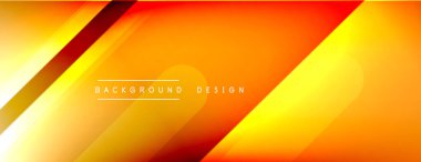 Dinamik çizgiler soyut arkaplan. Üç boyutlu gölge efektleri ve sıvı eğimleri. Modern çakışma biçimleri