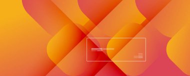 Kare şekiller geometrik soyut arkaplan. Üç boyutlu gölge efektleri ve sıvı eğimleri. Modern çakışma biçimleri