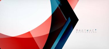 Vektör renk altıgenler geometrik soyut arkaplan