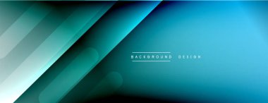 Dinamik çizgiler soyut arkaplan. Üç boyutlu gölge efektleri ve sıvı eğimleri. Modern çakışma biçimleri