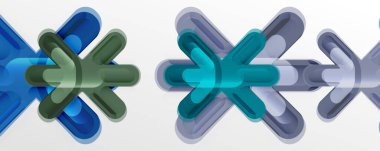 İş veya teknoloji sunumları, İnternet posterleri veya web broşürü kapakları için soyut geçişler