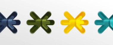 İş veya teknoloji sunumları, İnternet posterleri veya web broşürü kapakları için soyut geçişler