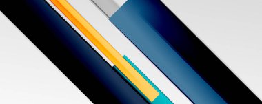 Çok renkli satır arkaplanı. İş veya teknoloji sunumları, İnternet posterleri veya web broşürü kapakları için tasarım şablonu