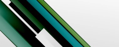 Çok renkli satır arkaplanı. İş veya teknoloji sunumları, İnternet posterleri veya web broşürü kapakları için tasarım şablonu