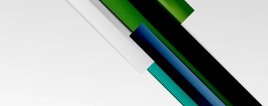 İş veya teknoloji sunumu, İnternet posteri veya web broşürü kapağı, duvar kağıdı kapağı için renk soyut geometrik arkaplan