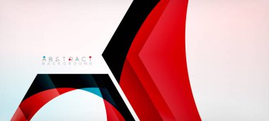 Vektör renk altıgenler geometrik soyut arkaplan