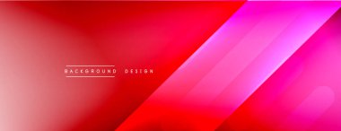 Dinamik çizgiler soyut arkaplan. Üç boyutlu gölge efektleri ve sıvı eğimleri. Modern çakışma biçimleri