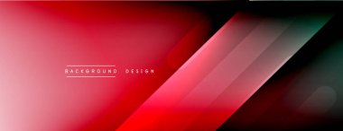 Dinamik çizgiler soyut arkaplan. Üç boyutlu gölge efektleri ve sıvı eğimleri. Modern çakışma biçimleri