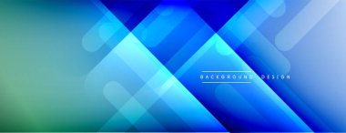 Dinamik çizgiler soyut arkaplan. Üç boyutlu gölge efektleri ve sıvı eğimleri. Modern çakışma biçimleri