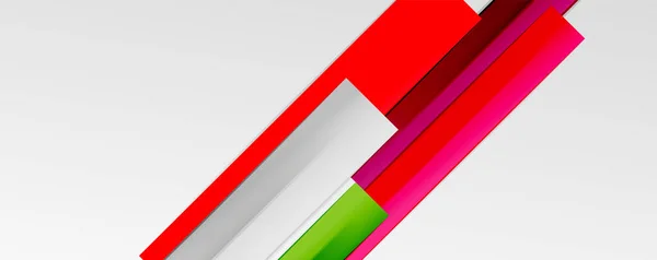 Fond de lignes multicolores. Modèle de conception pour les présentations commerciales ou technologiques, les affiches sur Internet ou les couvertures de brochures Web — Image vectorielle