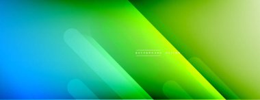 Dinamik çizgiler soyut arkaplan. Üç boyutlu gölge efektleri ve sıvı eğimleri. Modern çakışma biçimleri