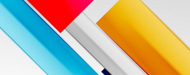 İş veya teknoloji sunumu, İnternet posteri veya web broşürü kapağı, duvar kağıdı kapağı için renk soyut geometrik arkaplan