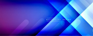 Dinamik çizgiler soyut arkaplan. Üç boyutlu gölge efektleri ve sıvı eğimleri. Modern çakışma biçimleri