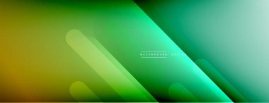 Dinamik çizgiler soyut arkaplan. Üç boyutlu gölge efektleri ve sıvı eğimleri. Modern çakışma biçimleri