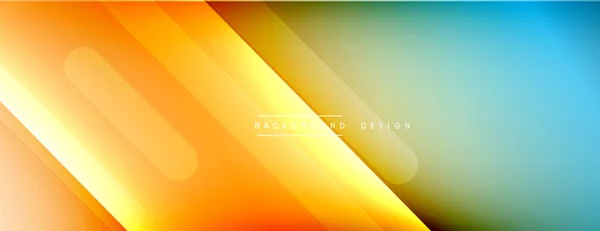 Dynamische Linien abstrakten Hintergrund. 3D-Schatteneffekte und fließende Farbverläufe. Moderne Überschneidungen — Stockvektor