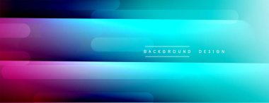 Dinamik çizgiler soyut arkaplan. Üç boyutlu gölge efektleri ve sıvı eğimleri. Modern çakışma biçimleri