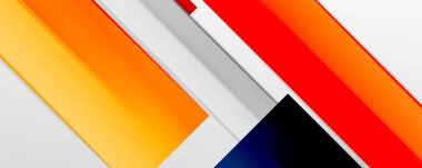 İş veya teknoloji sunumu, İnternet posteri veya web broşürü kapağı, duvar kağıdı kapağı için renk soyut geometrik arkaplan