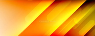 Dinamik çizgiler soyut arkaplan. Üç boyutlu gölge efektleri ve sıvı eğimleri. Modern çakışma biçimleri