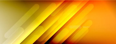 Dinamik çizgiler soyut arkaplan. Üç boyutlu gölge efektleri ve sıvı eğimleri. Modern çakışma biçimleri