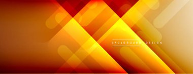 Dinamik çizgiler soyut arkaplan. Üç boyutlu gölge efektleri ve sıvı eğimleri. Modern çakışma biçimleri