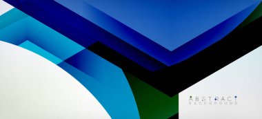 Şeffaf altıgenler geometrik şekiller soyut arkaplan