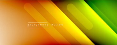 Dinamik çizgiler soyut arkaplan. Üç boyutlu gölge efektleri ve sıvı eğimleri. Modern çakışma biçimleri