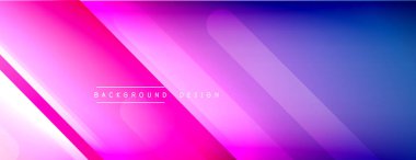 Dinamik çizgiler soyut arkaplan. Üç boyutlu gölge efektleri ve sıvı eğimleri. Modern çakışma biçimleri