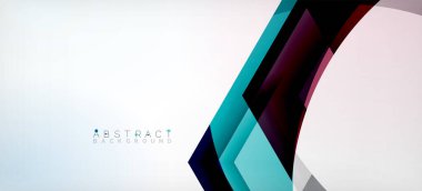 Vektör renk altıgenler geometrik soyut arkaplan