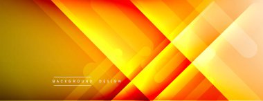 Dinamik çizgiler soyut arkaplan. Üç boyutlu gölge efektleri ve sıvı eğimleri. Modern çakışma biçimleri